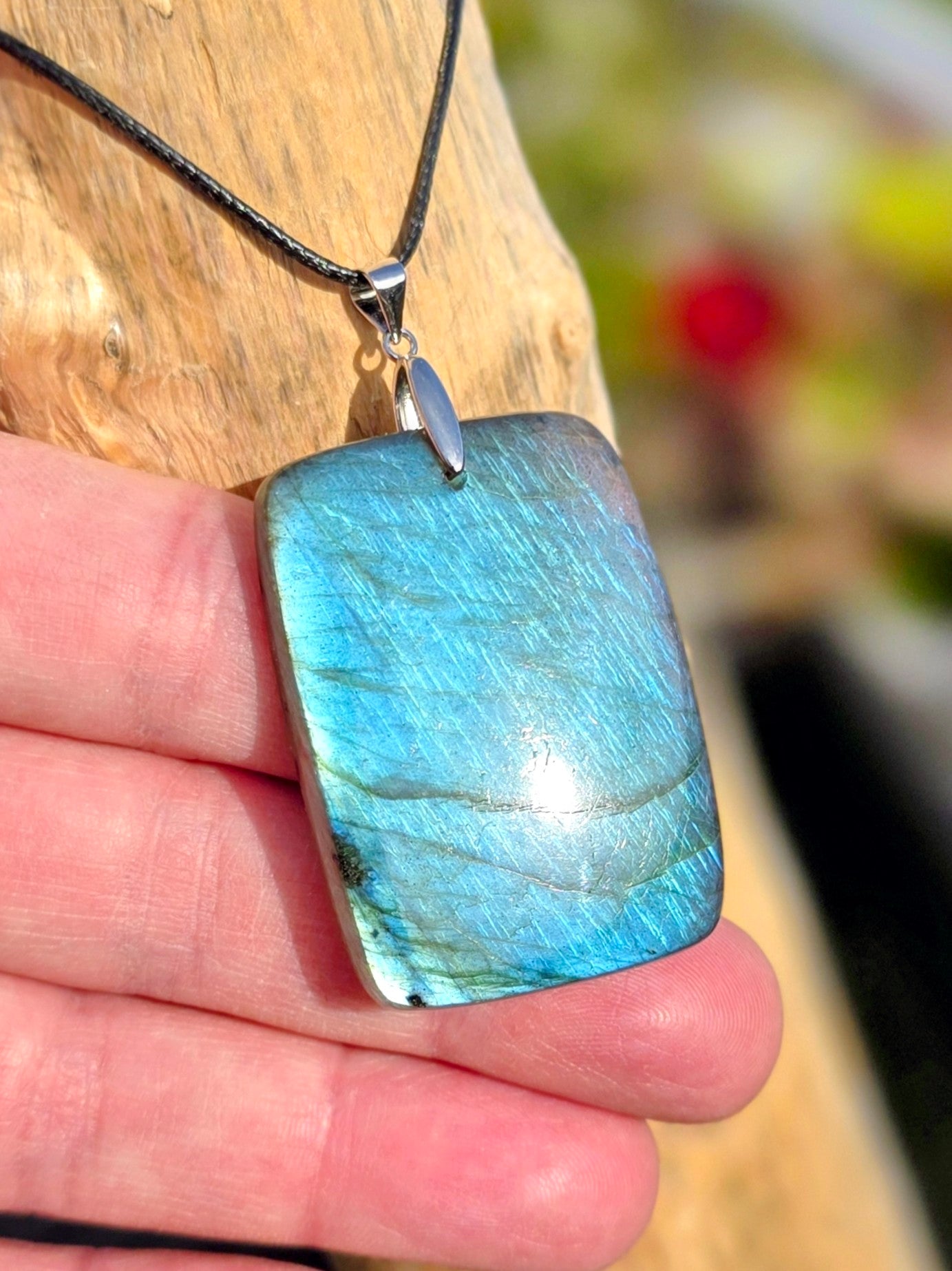 Pendentif en Labradorite