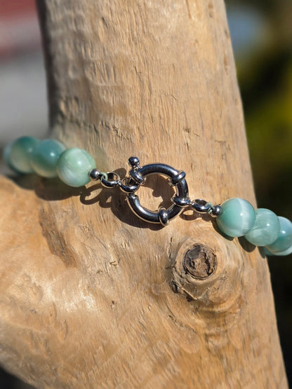 Bracelet Compassion - Garniérite 8mm