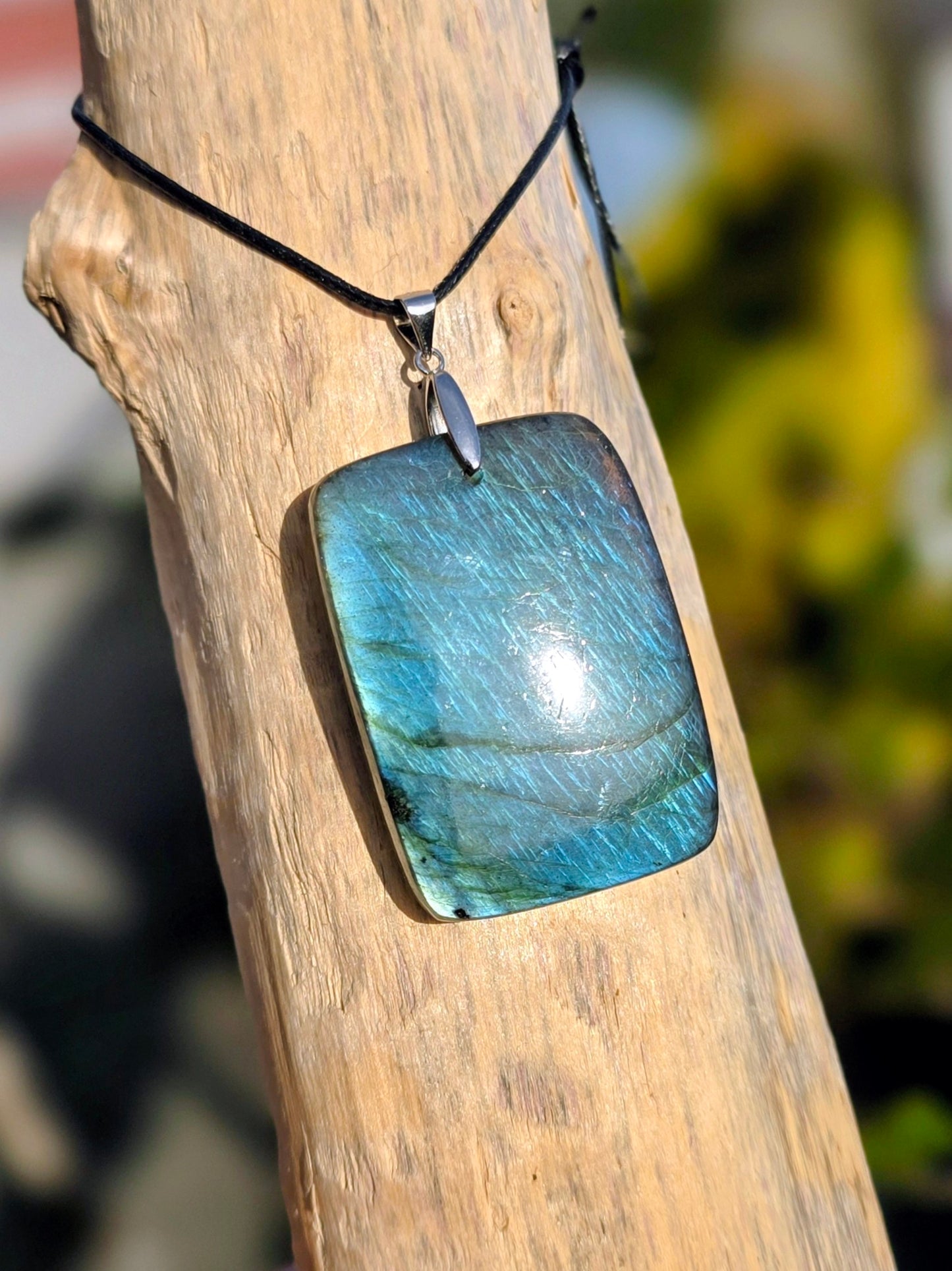 Pendentifs Intuition - Labradorite Bleue