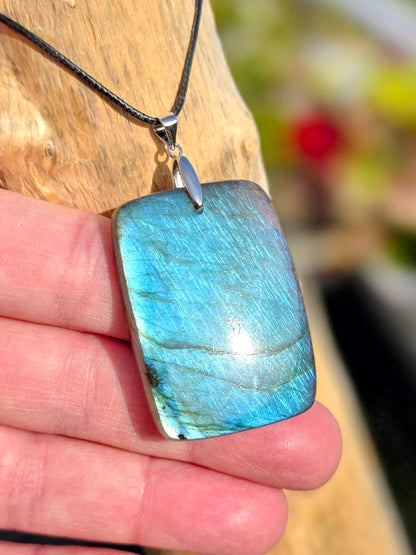 Pendentif en Labradorite 