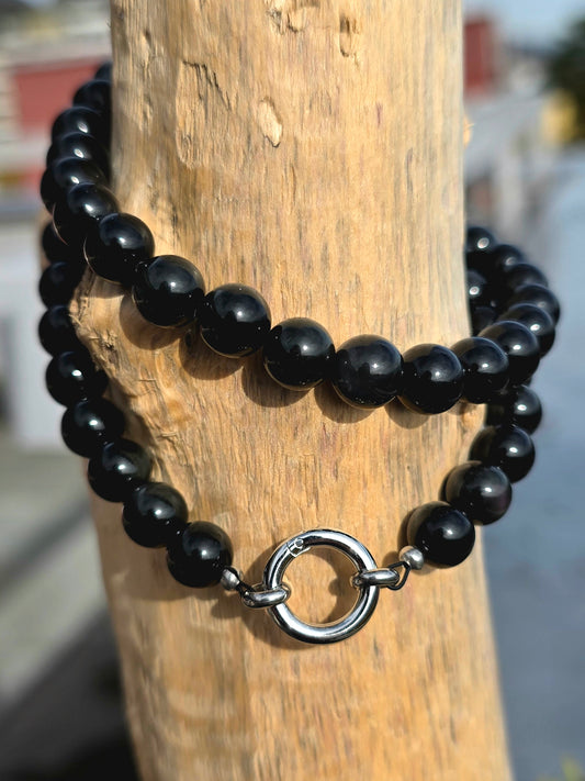 Collier Bouclier - Oeil Céleste 8m