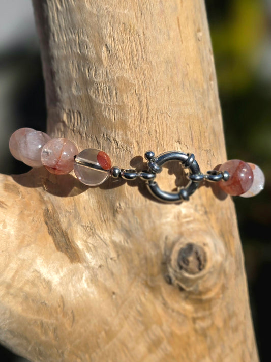 Bracelet Vitalité - Quartz Hématoïde 10mm