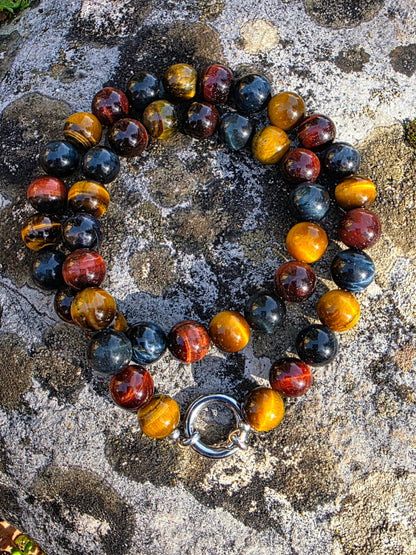 Collier Protection - Triple Oeils 10mm