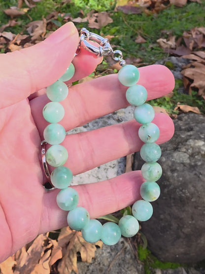 Bracelet Compassion - Garniérite 8mm